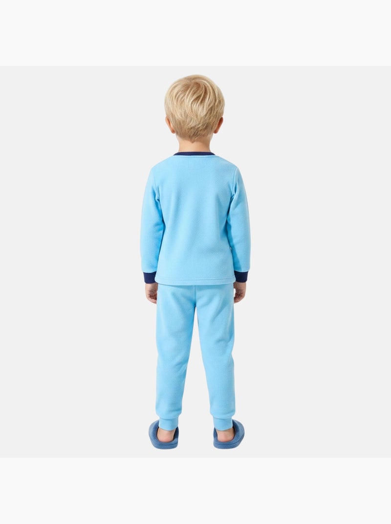 Disney - Pigiama in pile da bambino Blu - Kiabi
