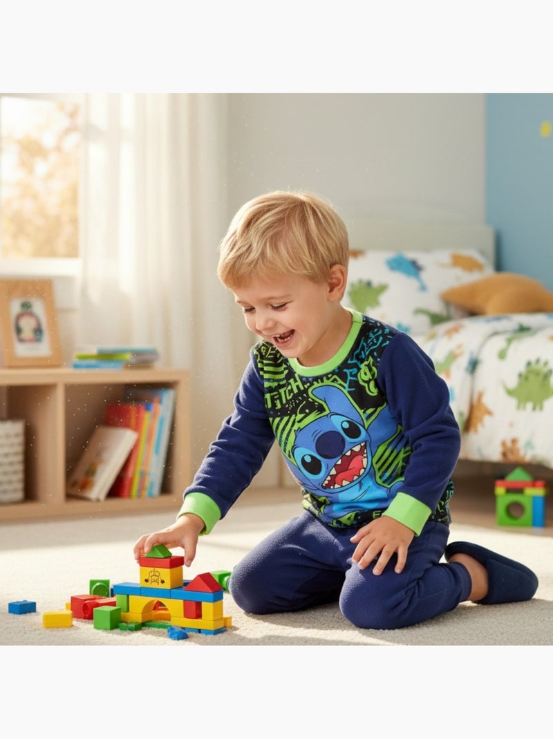 Disney - Pigiama in pile da bambino Blu marino - Kiabi