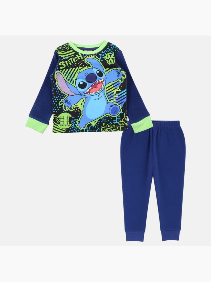 Disney - Pigiama in pile da bambino Blu marino - Kiabi