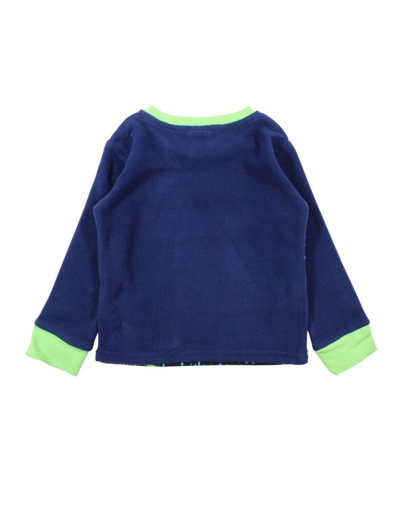 Disney - Pigiama in pile Lilo e Stitch da bambino Blu marino - Kiabi