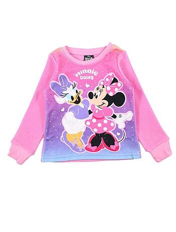 Disney - Pigiama in pile Minnie da bambina