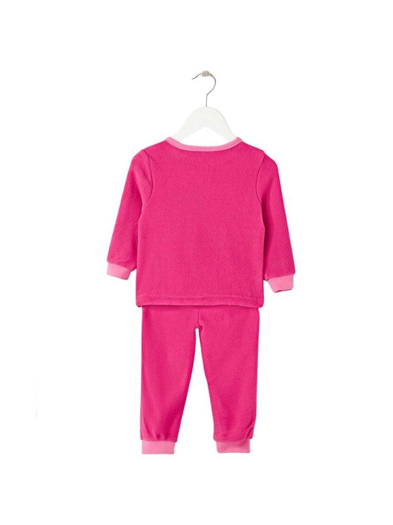 Disney - Pigiama in pile Rosa fucsia - Kiabi