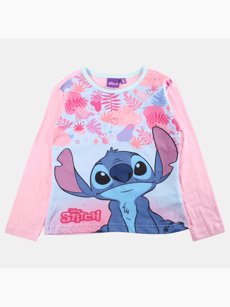 Disney - Pigiama Lilo e Stitch da bambina Rosa - Kiabi