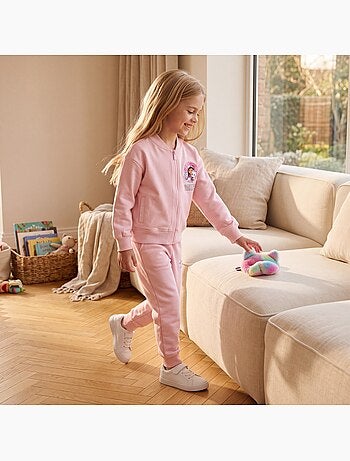 Disney - set giacca con zip e pantaloni gabby & friends bambina