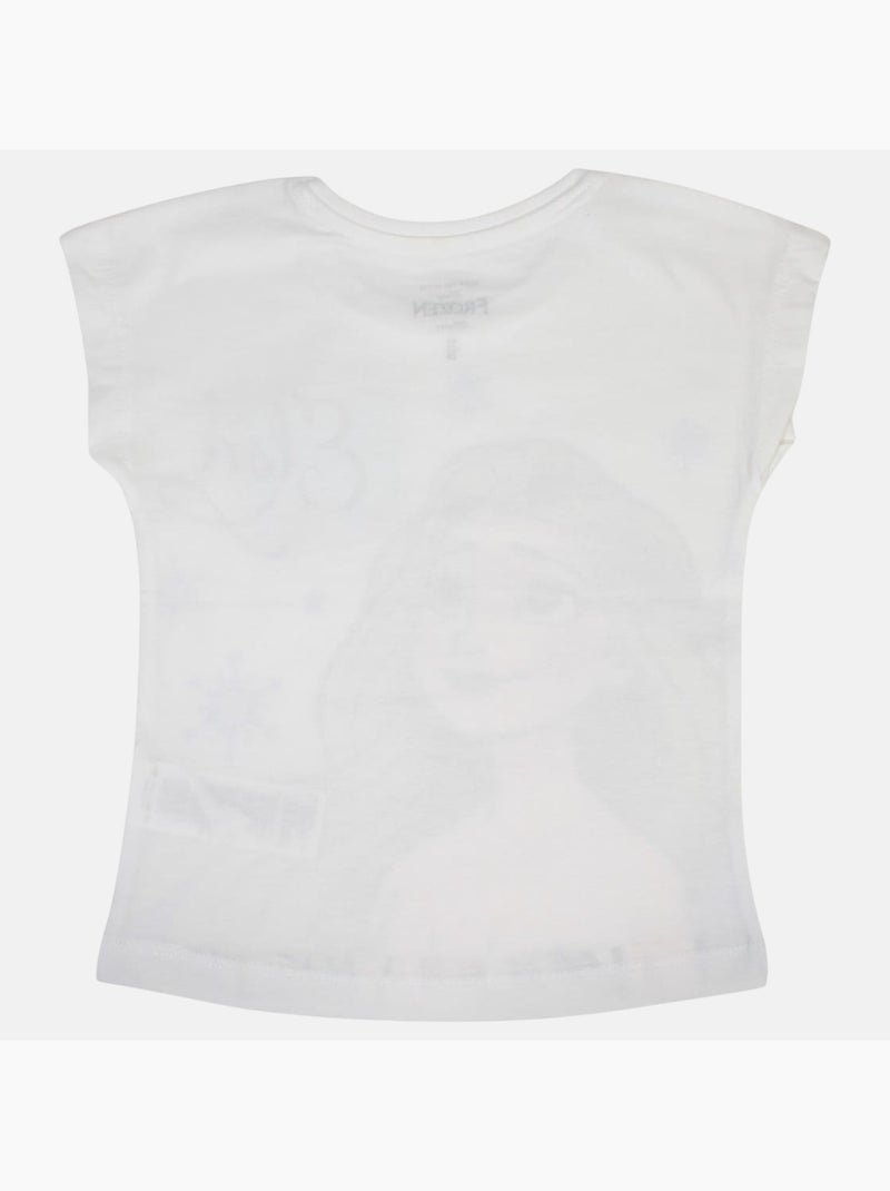 Disney - T-shirt a maniche corte bambina Bianco - Kiabi