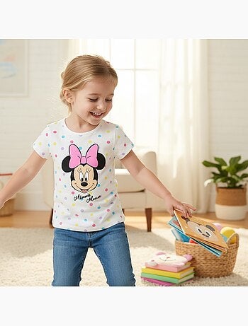 Disney - T-shirt a maniche corte bambina