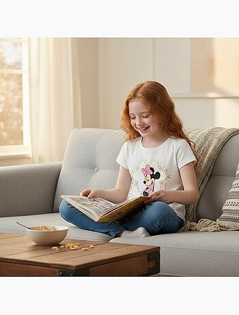 Disney - T-shirt a maniche corte bambina