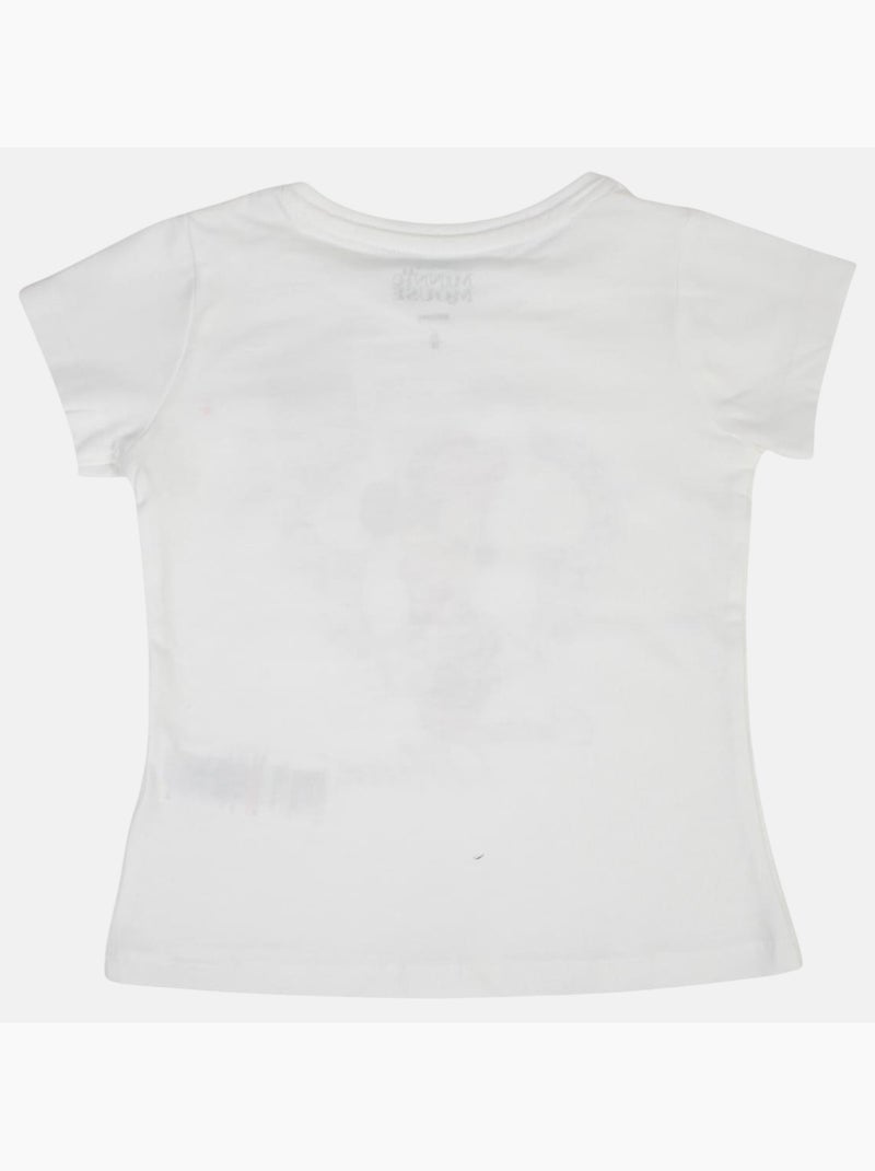 Disney - T-shirt a maniche corte bambina Bianco - Kiabi