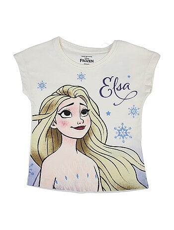 Disney - T-shirt a maniche corte Frozen bambina