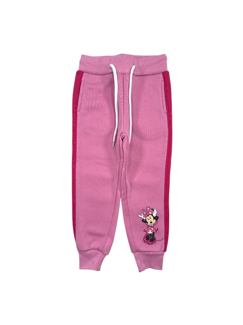 Disney - tuta da jogging stampata, dal taglio ampio, con cordoncino Rosa - Kiabi