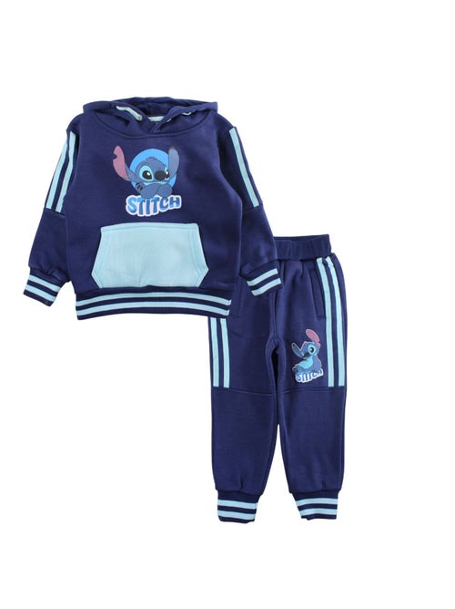Disney - Tuta felpa con cappuccio e pantaloni jogging Lilo & Stitch bambino - Kiabi