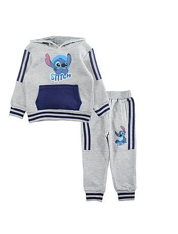 Disney - Tuta felpa con cappuccio e pantaloni jogging Lilo & Stitch bambino