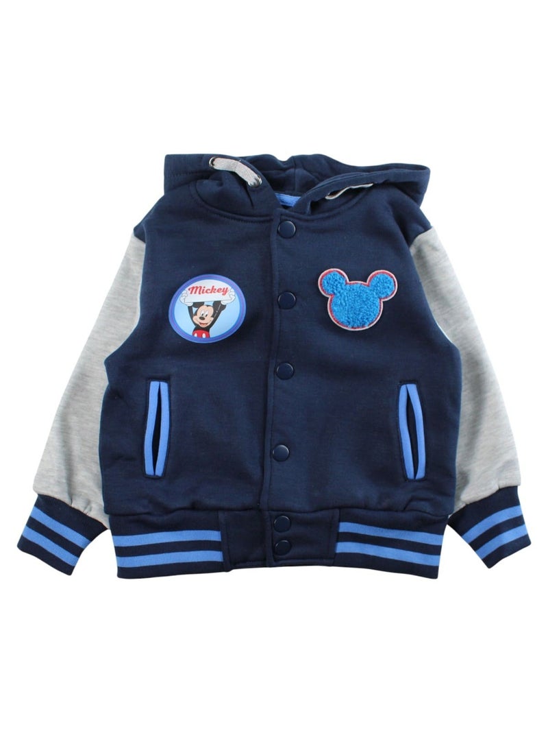 Disney - Tuta giacca con cappuccio e pantaloni jogging bambino Blu marino - Kiabi