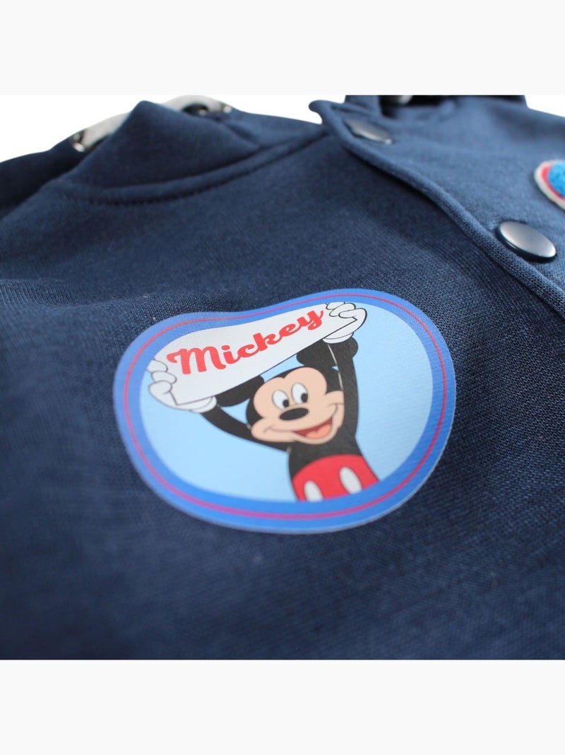 Disney - Tuta giacca con cappuccio e pantaloni jogging bambino Blu marino - Kiabi