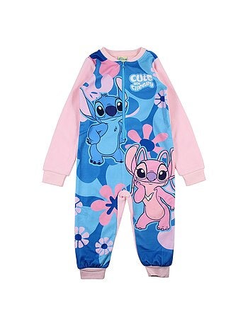 Disney - Tuta in pile da bambina Lilo e Stitch