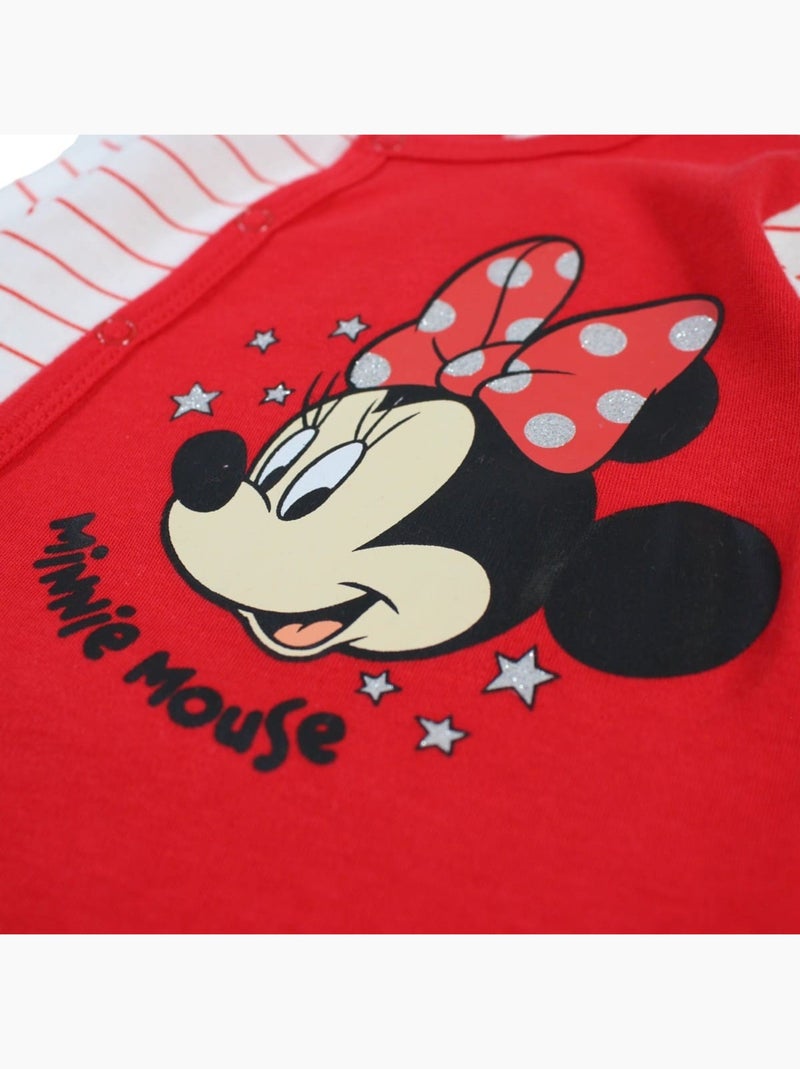 Disney - Tutina pigiama bebè bambina Rosso - Kiabi