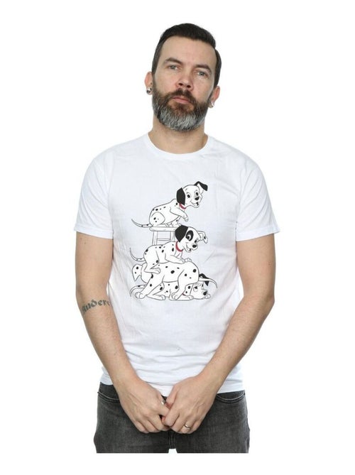 Disney 101 Dalmatians Maglietta Sedia Uomo - Kiabi Disney 101 Dalmatians Maglietta Sedia Uomo - Kiabi