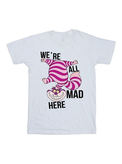 Disney Alice In Wonderland All Mad Here Maglietta Uomo - Kiabi Disney Alice In Wonderland All Mad Here Maglietta Uomo - Kiabi