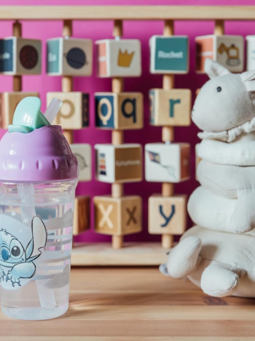 Disney Baby Lilo & Stitch bicchiere con cannuccia anti-perdite 295 ml Senza BPA - Kiabi