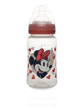 Disney Baby Minnie biberon 240 ml anticoliche tettina in silicone 3 velocità