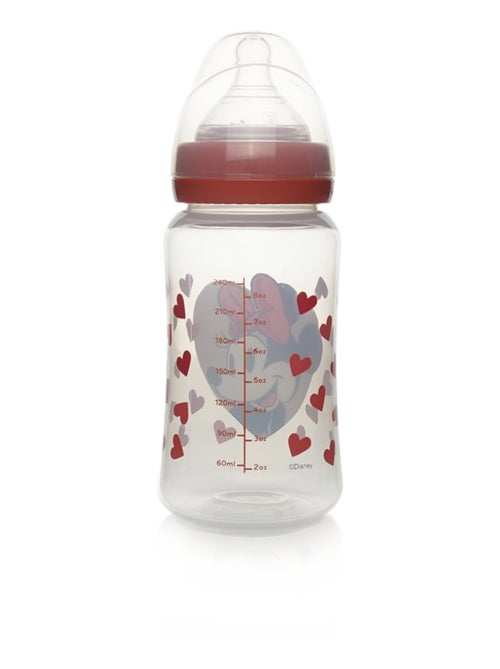 Disney Baby Minnie biberon 240 ml anticoliche tettina in silicone 3 velocità - Kiabi