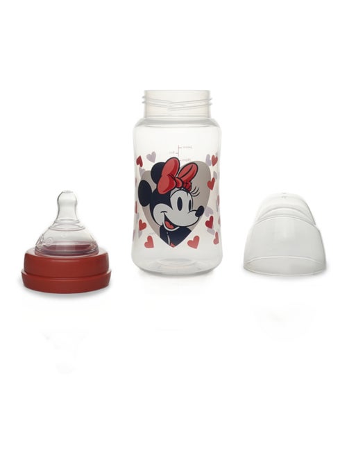 Disney Baby Minnie biberon 240 ml anticoliche tettina in silicone 3 velocità - Kiabi