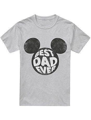 Disney Best Dad Ever Maglietta Topolino Uomo