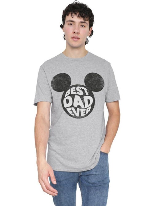 Disney Best Dad Ever Maglietta Topolino Uomo - Kiabi
