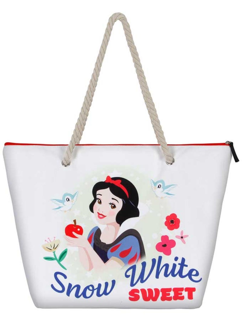 Disney Biancaneve Sweet Borsa da Spiaggia Soleil, Bianco Bianco - Kiabi