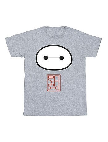 Disney Big Hero 6 Maglietta Baymax Icona Uomo