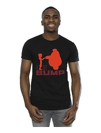 Disney Big Hero 6 Maglietta Baymax Ritaglio di Fist Bump Uomo