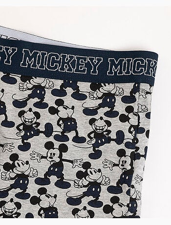 DISNEY Boxer da uomo Mickey Jeans (confezione da 2)