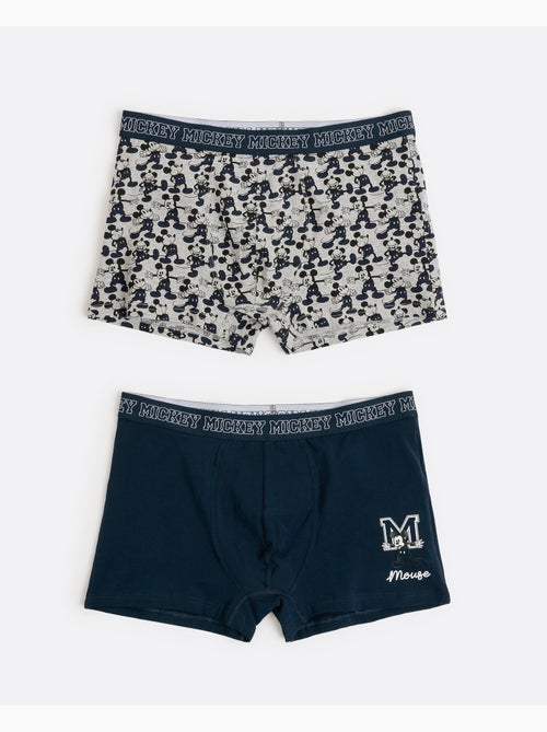 DISNEY Boxer da uomo Mickey Jeans (confezione da 2) - Kiabi DISNEY Boxer da uomo Mickey Jeans (confezione da 2) - Kiabi