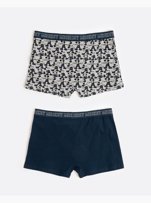 DISNEY Boxer da uomo Mickey Jeans (confezione da 2) - Kiabi DISNEY Boxer da uomo Mickey Jeans (confezione da 2) - Kiabi