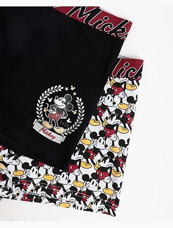 DISNEY Boxer da uomo Mickey King (confezione da 2)