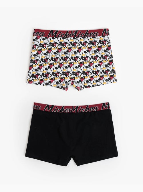 DISNEY Boxer da uomo Mickey King (confezione da 2) - Kiabi DISNEY Boxer da uomo Mickey King (confezione da 2) - Kiabi