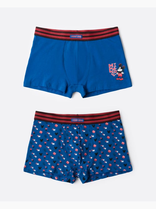 DISNEY Boxer da uomo Mickey What's Up (confezione da 2) - Kiabi DISNEY Boxer da uomo Mickey What's Up (confezione da 2) - Kiabi