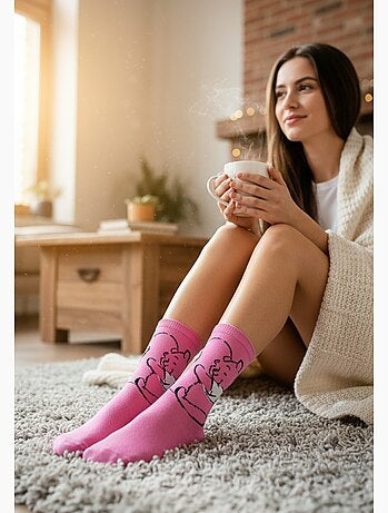 DISNEY – Calzini Donna Licenza Winnie l'Ourson Confezione da 10 Paia MIX SORPRESA