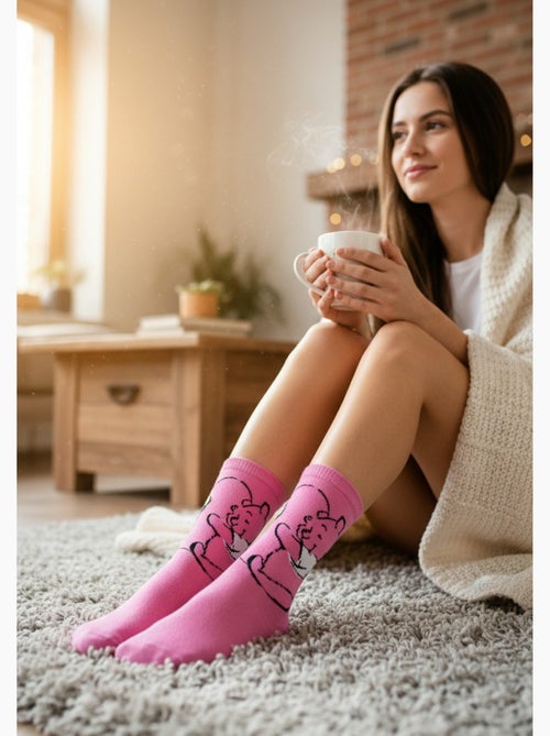 DISNEY – Calzini Donna Licenza Winnie l'Ourson Confezione da 10 Paia MIX SORPRESA - Kiabi