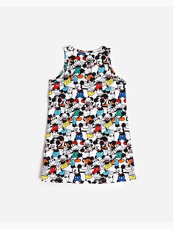 DISNEY Canotta senza maniche fluorescente Mickey per bambine