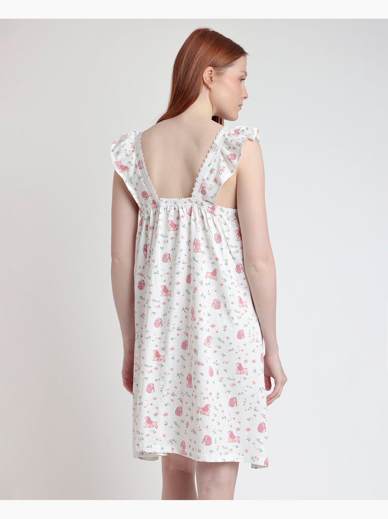 DISNEY Canotta senza maniche Lady Mum da donna Ecru - Kiabi