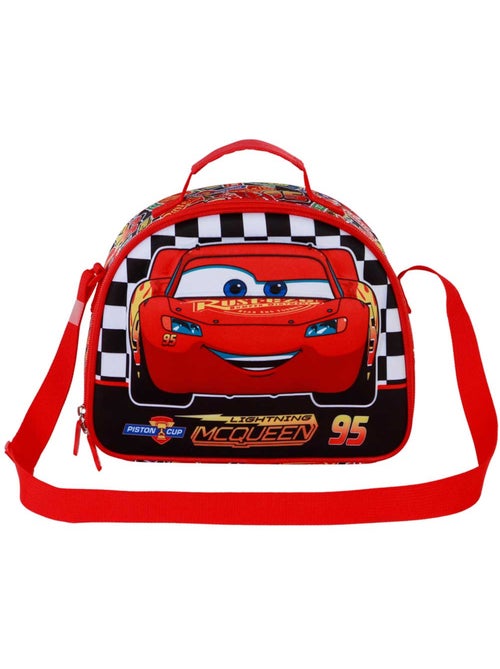 Disney Cars 3 Racer Borsa Porta Merenda 3D, Rosso - Kiabi