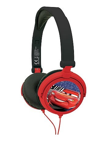 Disney Cars Cuffia stereo a filo pieghevole con limitazione sicura del volume