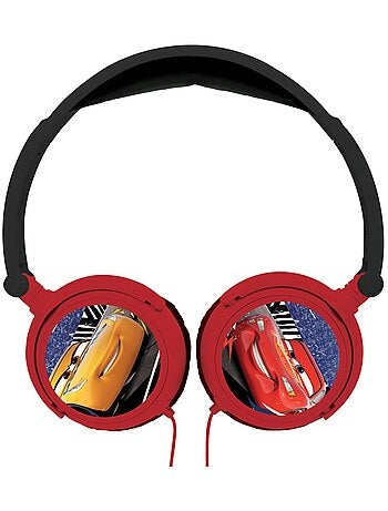 Disney Cars Cuffia stereo a filo pieghevole con limitazione sicura del volume