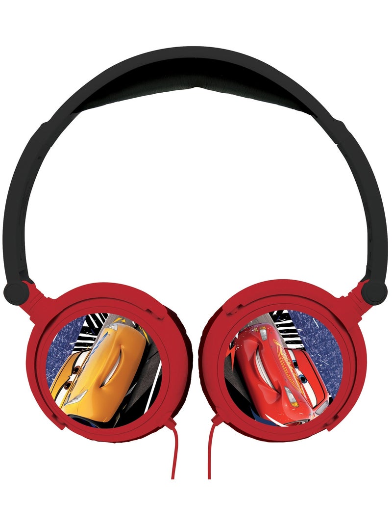 Disney Cars Cuffia stereo a filo pieghevole con limitazione sicura del volume Rosso - Kiabi