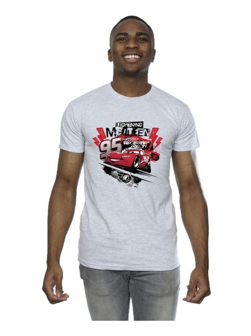 Disney Cars Maglietta Saetta Mcqueen Collage Uomo - Kiabi