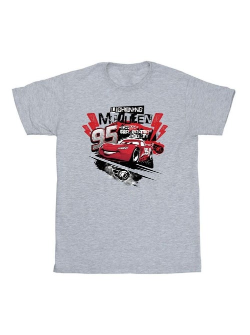 Disney Cars Maglietta Saetta Mcqueen Collage Uomo - Kiabi