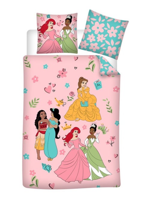 Disney, Completo Letto 3 pezzi, Bambino Stampato Reversibile 100% Cotone, PRINCIPESSE - Kiabi Disney, Completo Letto 3 pezzi, Bambino Stampato Reversibile 100% Cotone, PRINCIPESSE - Kiabi