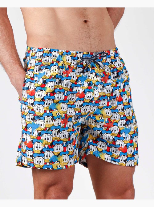 DISNEY Costume da bagno Donald Faces per uomo - Kiabi