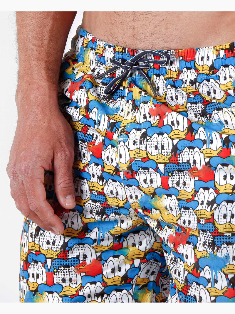 DISNEY Costume da bagno Donald Faces per uomo Blu - Kiabi